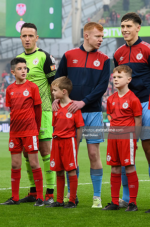 Derry City v Shelbourne FAI Cup Final No 29 Bren Clarke & son