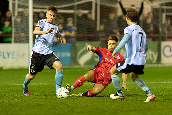 Shelbourne FC v Drogheda United FC 17 February 2023 Tolka Park No 25