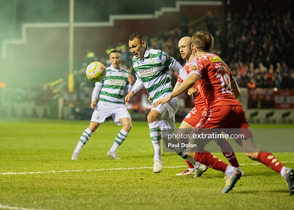 Shelbourne v Shamrock Rovers 28 Feb 2025 Tolka Park No 2