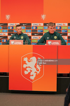 UEFA EURO 2024 Qualifier Group B Holland v Republic of Ireland- Pre Match Press Conference-5