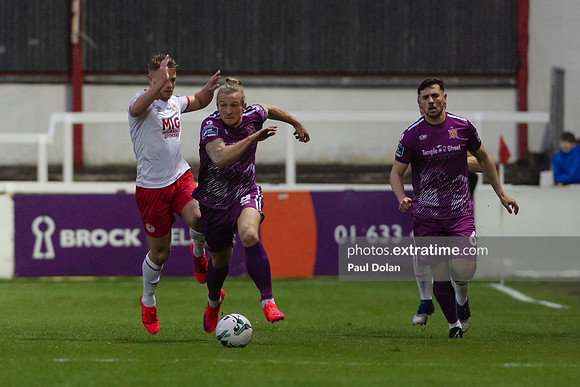 St Patricks's Athletic FC v Dundalk FC EA Sports Cup 2nd. Round Richmond Park 1 April 2019 No 5