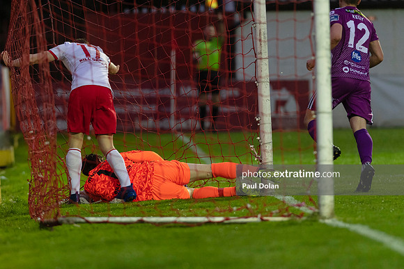 St Patricks's Athletic FC v Dundalk FC EA Sports Cup 2nd. Round Richmond Park 1 April 2019 No 4