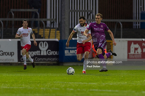 St Patricks's Athletic FC v Dundalk FC EA Sports Cup 2nd. Round Richmond Park 1 April 2019 No 3