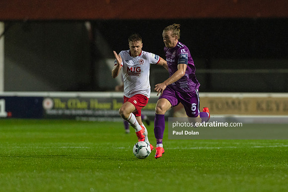 St Patricks's Athletic FC v Dundalk FC EA Sports Cup 2nd. Round Richmond Park 1 April 2019 No 7