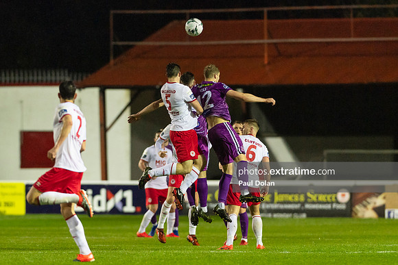 St Patricks's Athletic FC v Dundalk FC EA Sports Cup 2nd. Round Richmond Park 1 April 2019 No 14