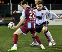 02/02/2024 Larry McQuillan Drogheda v Dundalk - Leinster Senior Cup
