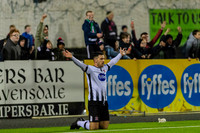 Dundalk FC v St Patrick's Athletic No 10 Pat Hoban Dundalk FC celebrates his goal