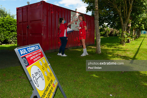 Shelbourne FC WNL Pre Season Training AUL Clonshaugh Covid 19 Testing No 4a