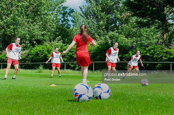 Shelbourne FC WNL Pre Season Training AUL Clonshaugh No 18