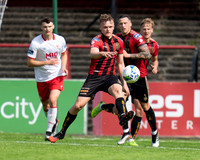 JJ Lunney clears his lines