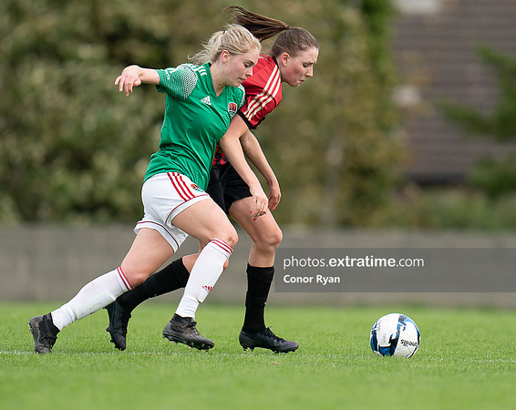 Alannah Maxwell Bohemian WFC  shrugs off the challange