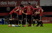 Bohemian FC team huddle
