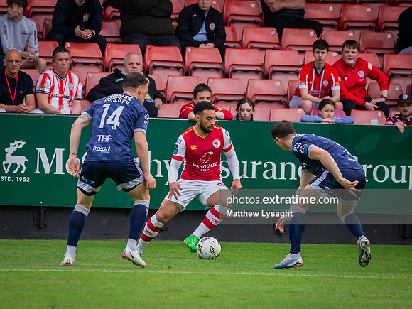St. Patrick's Athletic vs Derry City - 17th May 2024-18