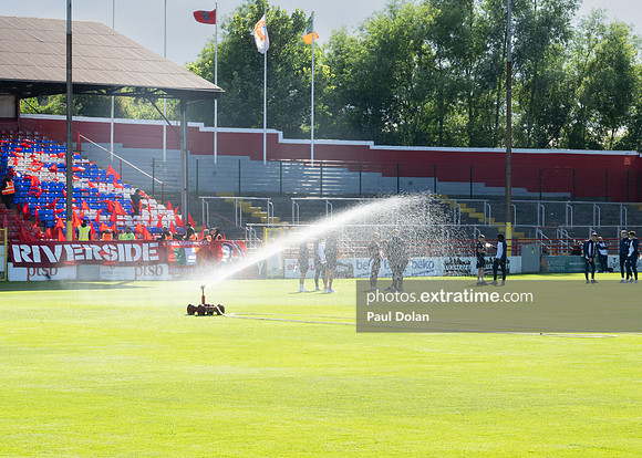 Shelbourne v St Joseph's (GBR) UECL game 11 July 2024 Tolka Park No 21
