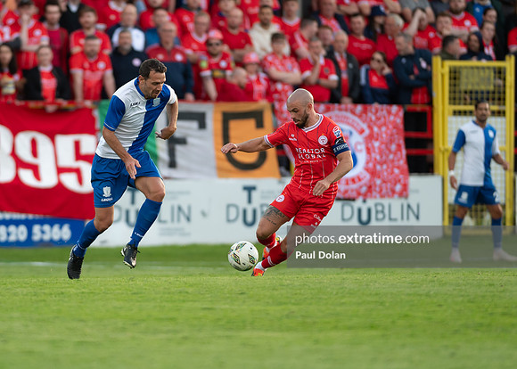 Shelbourne v St Joseph's (GBR) UECL game 11 July 2024 Tolka Park No 5
